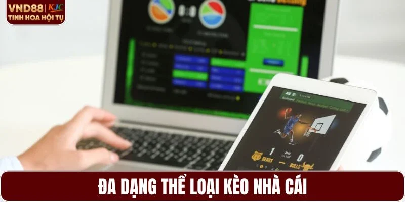 Đa dạng các thể loại kèo nhà cái để người chơi tham gia