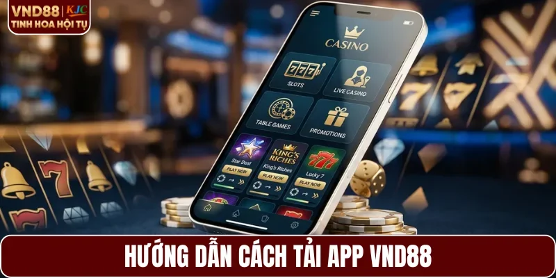 Hướng dẫn cách tải app VND88